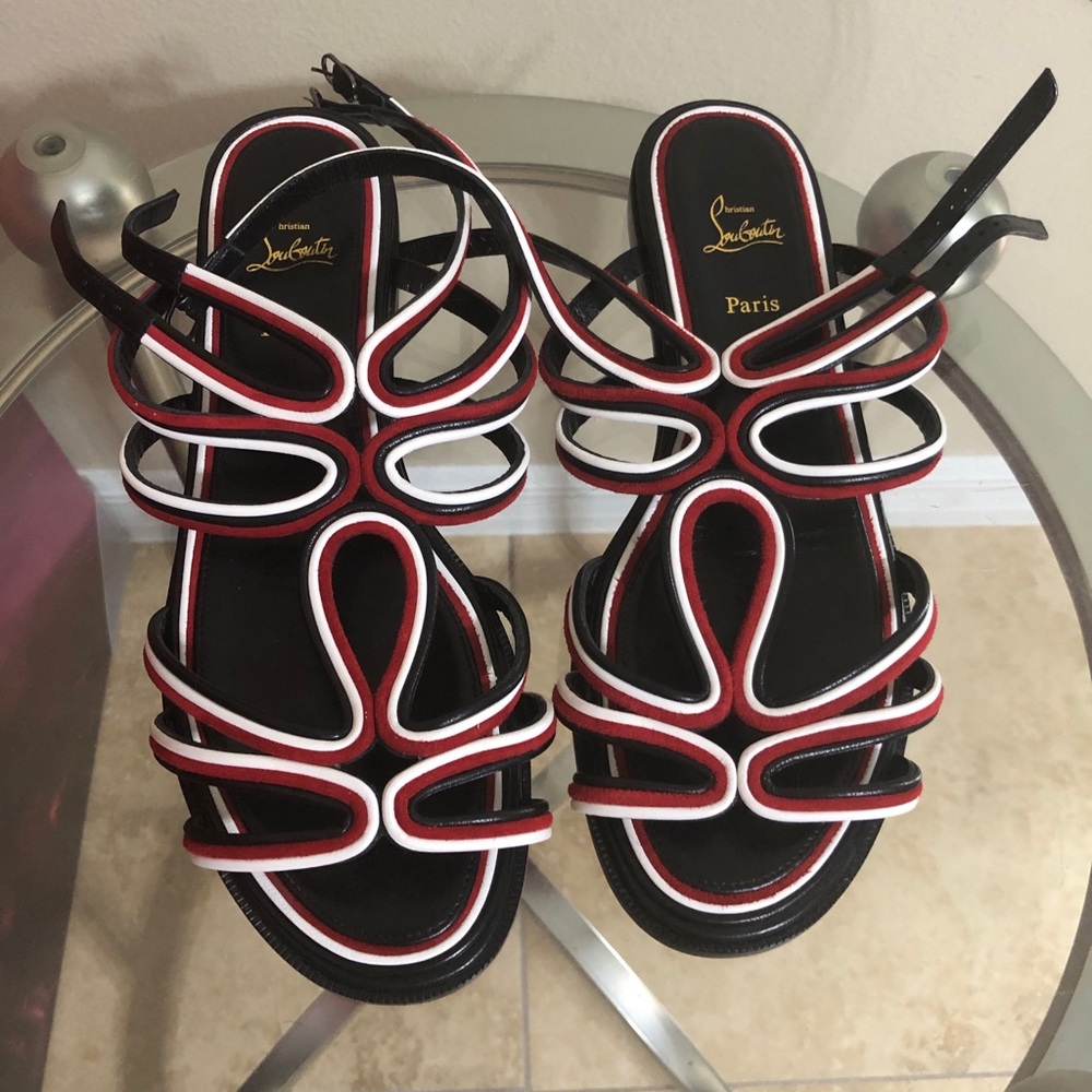Christian louboutin zenosandy sandals